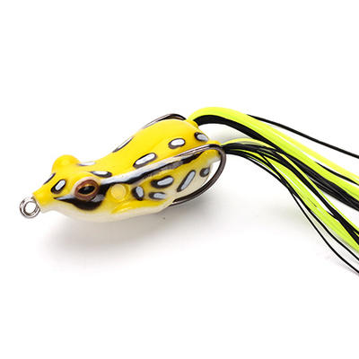 XIN-V Soft Lure Frog Free Sample 50mm 11g Artificial 3D Eyes Frog