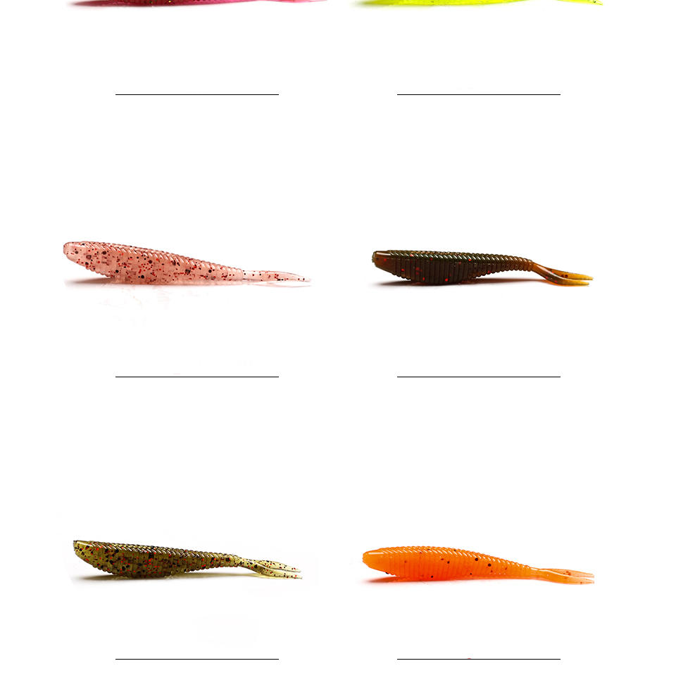 XIN-V -Find Soft Fishing Lures Xin-v Soft Lure Shad60 Free Sample 60mm 15g-1