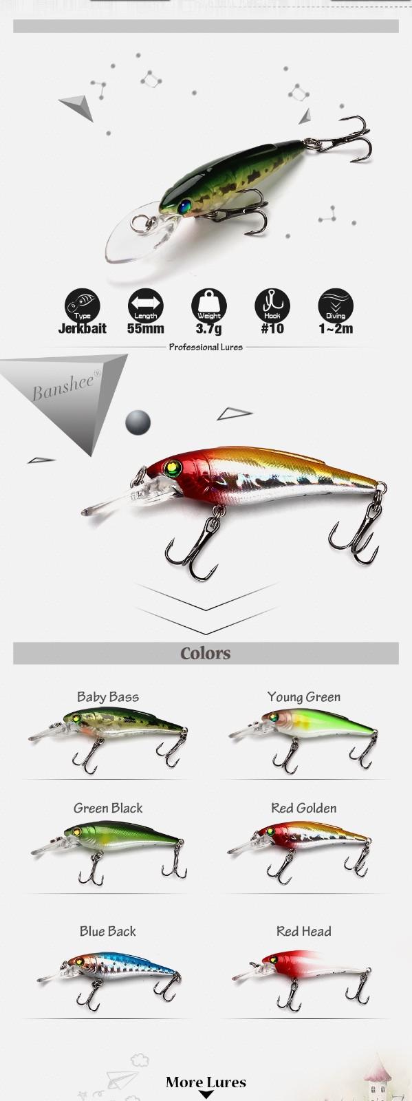 XIN-V -High-quality Musky Lures | Xin-v Minnow Lure 55mm 37g K223 Slow Sinking