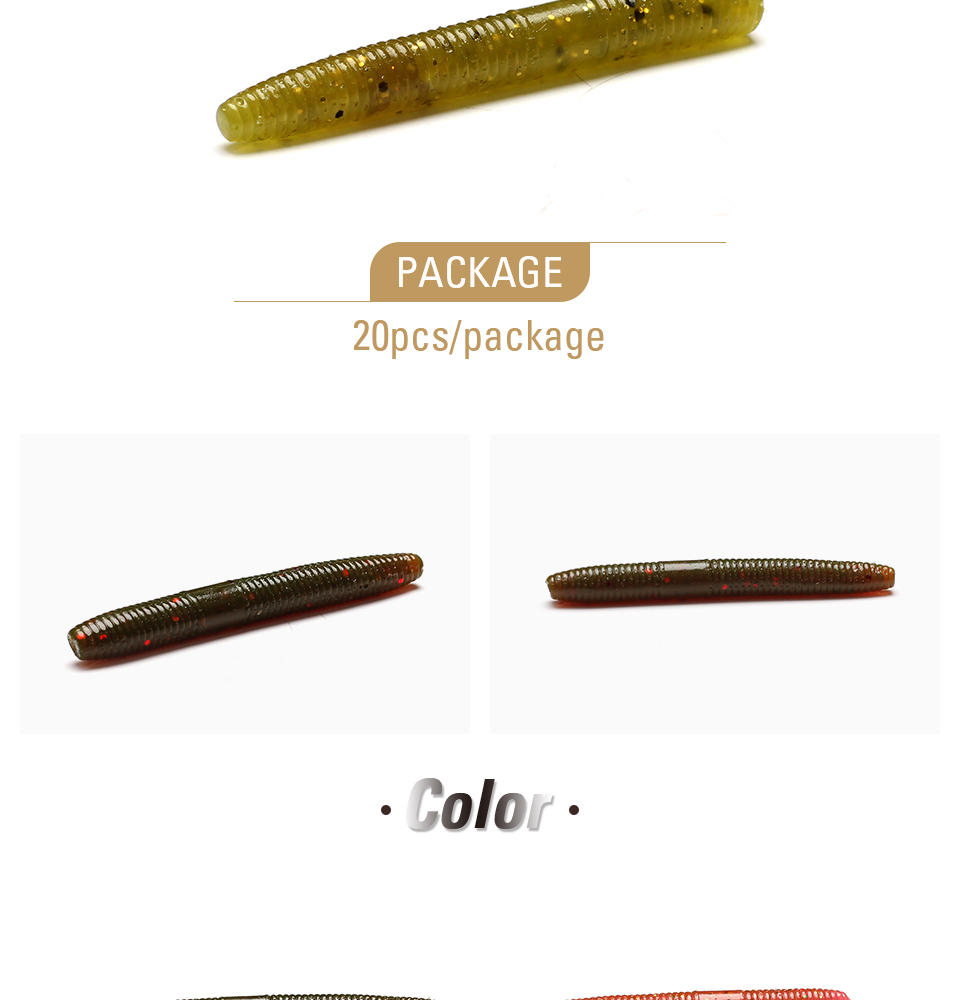 XIN-V -High-quality Soft Plastics For Bass | Xin-v Soft Lure Wma50 Free Sample 50mm 1-1