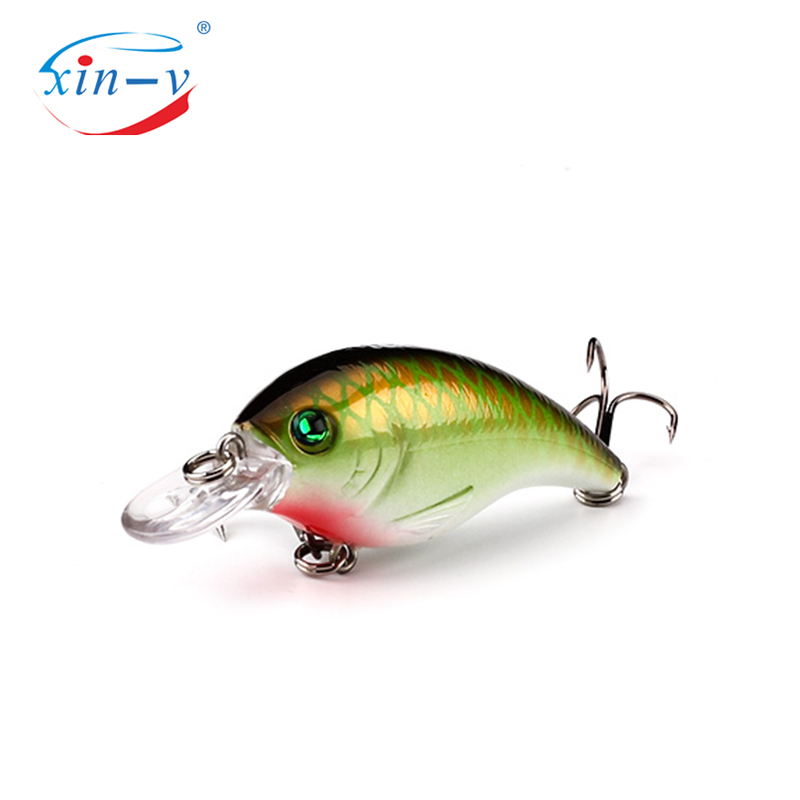 XIN-V Crankbait VC01 60mm 10g Thrill Thunder Floating Fishing Lure Rattle Sound Wobbler Artificial Hard Bait Shallow Diving Cran
