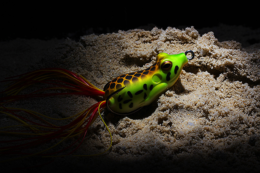 XIN-V -Xin-v Soft Lure Frog Free Sample Artificial 3d Eyes Frog Lure-4